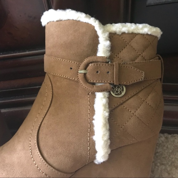 Liz Claiborne Suede Booties NEW! - Picture 5 of 6